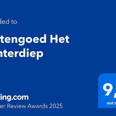 Buitengoed Het Achterdiep Ter Apel Экстерьер фото